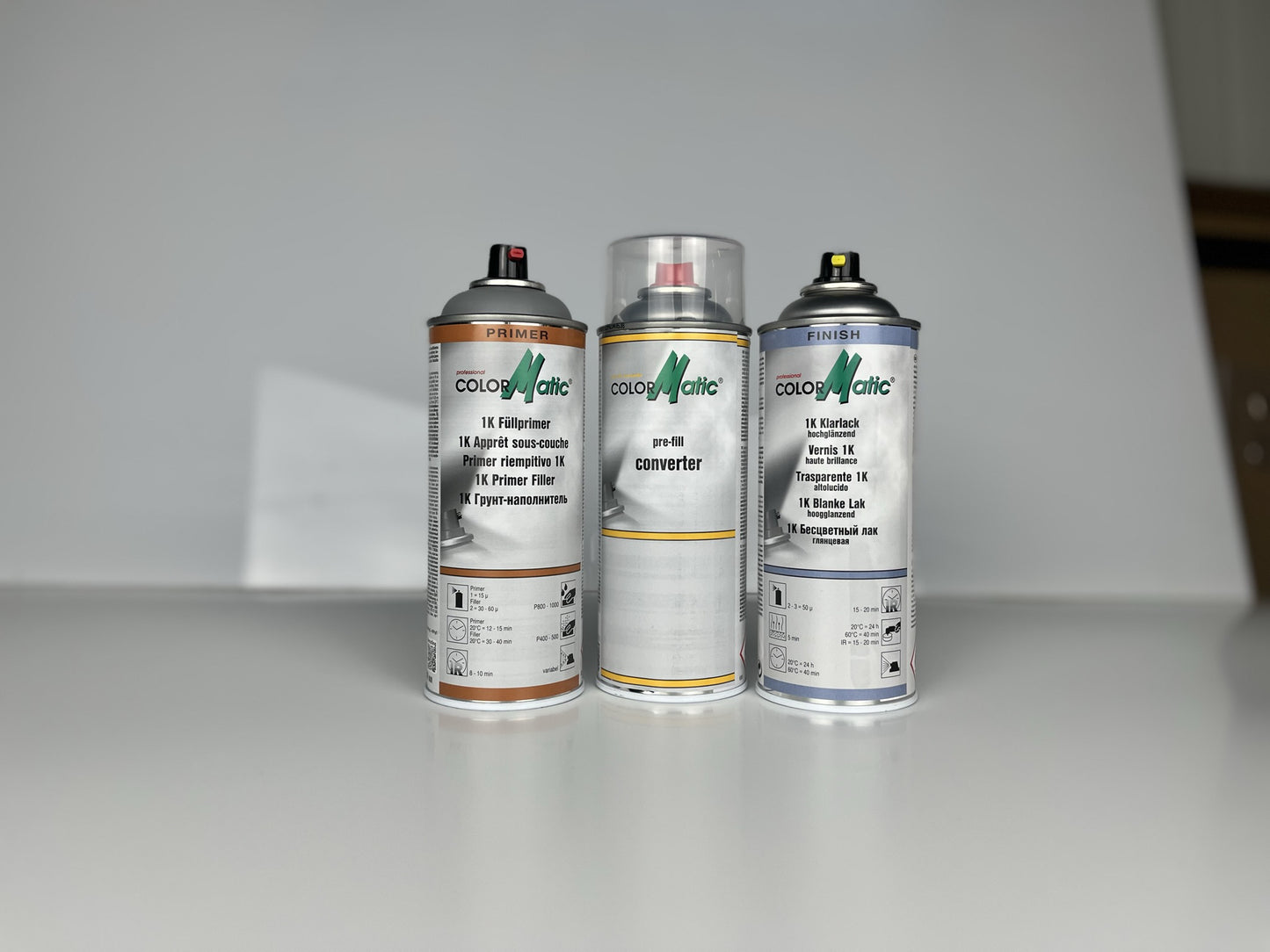 Metall lackieren Set